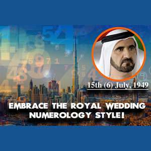 Embrace the Royal Wedding Numerology style!