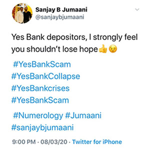 'Yes' was our positive retort to Yes Bank affected account holders